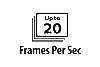 20fps silent shooting icon