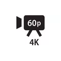 4K 60p icon