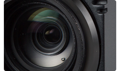 Close up photograph of the BC-50 lens