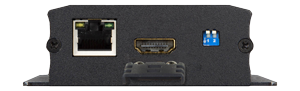 side view of the datavideo hdbaset