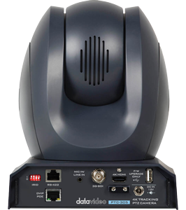 rear view of Datavideo PTC-305 4K AI Tracking PTZ Camera