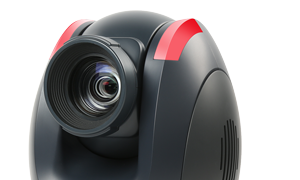 close up image of datavideo ptc-305 camera tally lights