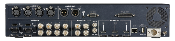 Rear view image of Datavideo SE-4000 4K Video Switcher