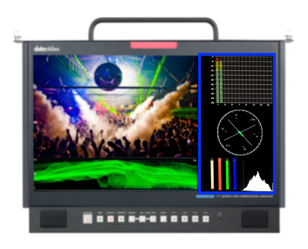 Datavideo TLM-170FR 17 ScopeView Production Monitor