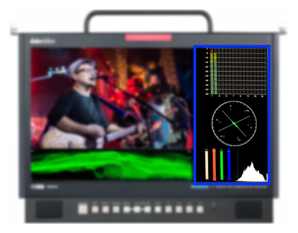 Datavideo TLM-170FR 17 ScopeView Production Monitor