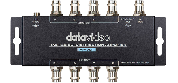 Datavideo VP-901 1x8 12G SDI Distribution Amplifier