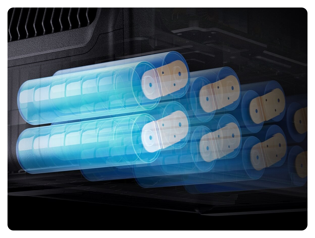 illustration of the lfp cell inside the DJI portable power station
