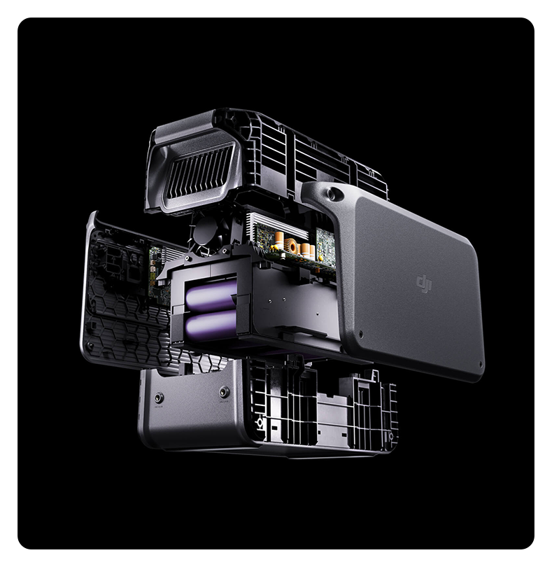 breakdown image of the DJI portable power station