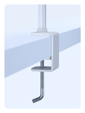 close up of the Clamp for Key Light Neo