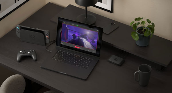 Nintendo Switch 2 connected to Elgato Game Capture 4K S and iPad