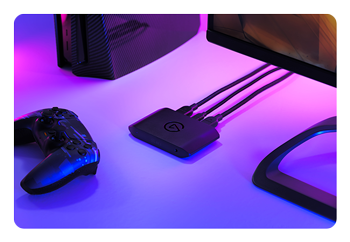 Elgato 4K X on a desk
