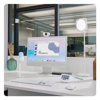 Stand for Key Light Neo in use in a office