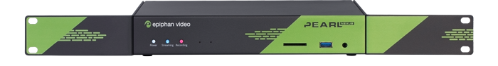 epiphan Pearl Nexus rackmountable Video capture and streaming solution
