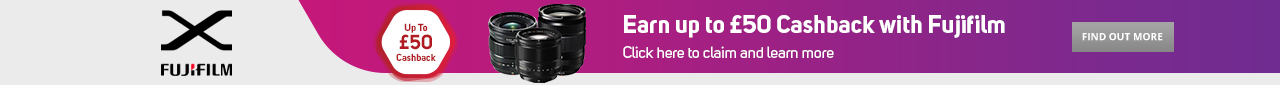Fujifilm Lens Cashback promotion
