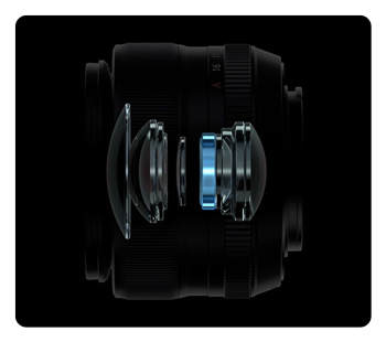 breakdown of the fujifilm 35mm 1.4 lens elements
