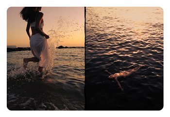sample image using the Fujifilm X half 2-in-1 feature