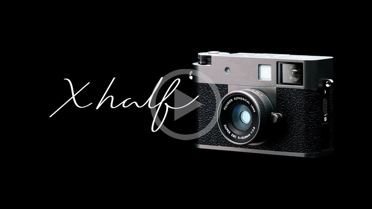 video thumbnail for the Fujifilm X half