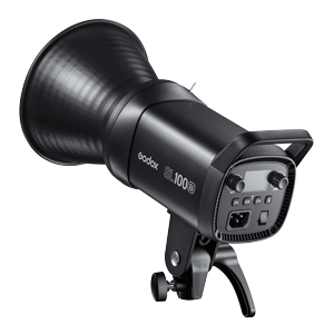rear angle of Godox SL100Bi LED light