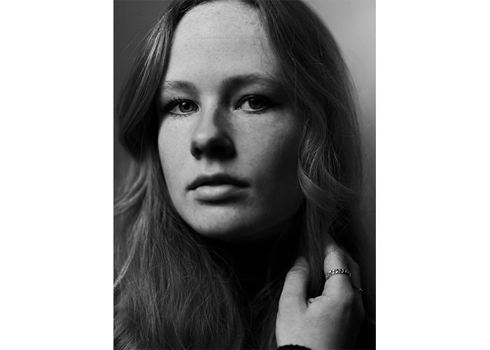 Hasselblad X2D 100C Lightweight Field Kit Sample close up black and white portait of female model