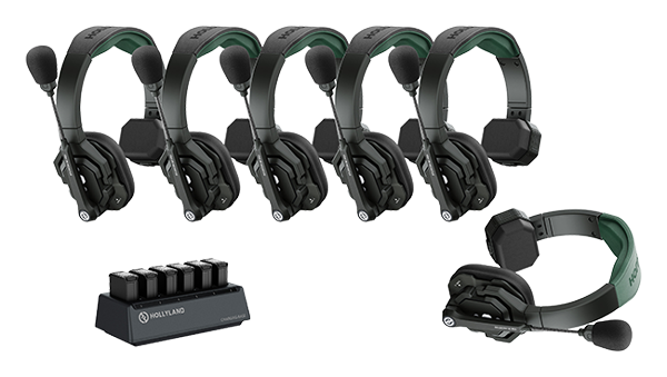 Hollyland Solidcom SE Pro - 6S 6-Person Noise Cancelling Headset Intercom