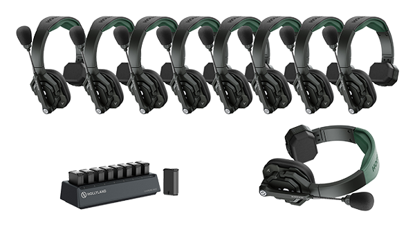 Hollyland Solidcom SE Pro - 9S 9-Person Noise Cancelling Headset Intercom
