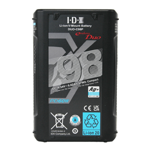 IDX DUO-C98P V-Mount Battery