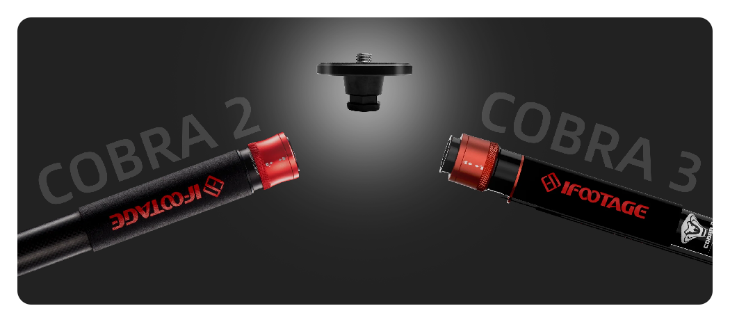iFootage Cobra 3 Monopod Pedal Edition