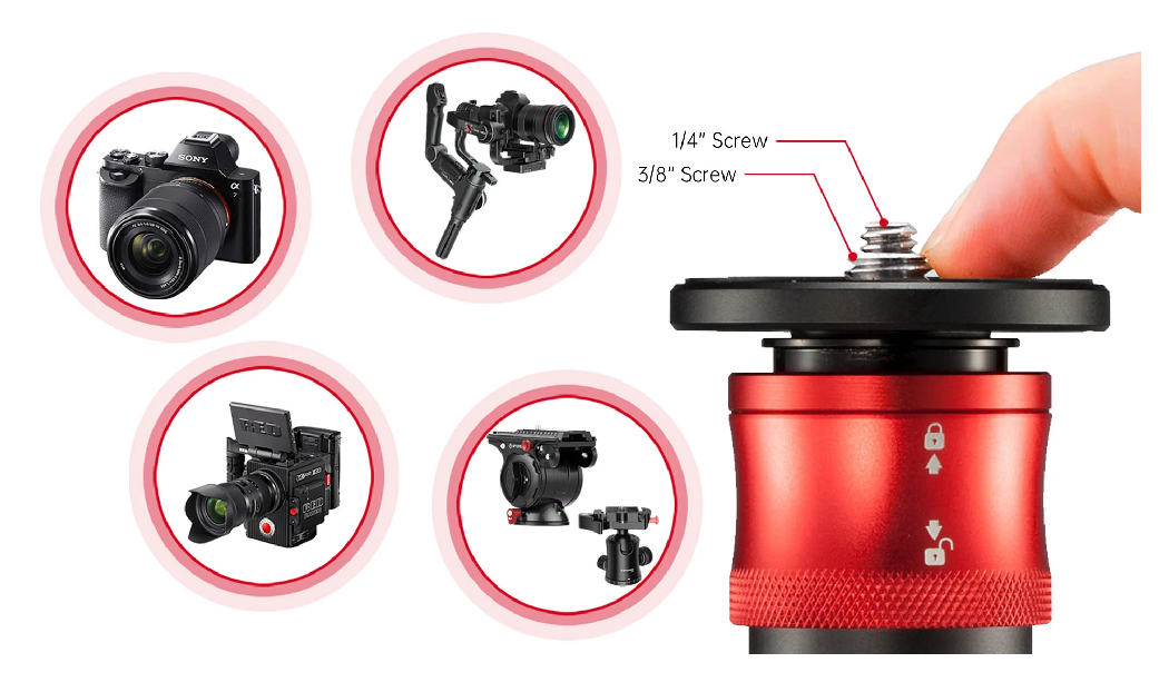 iFootage Cobra 3 Monopod Pedal Edition