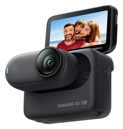 Insta360 GO 3S Midnight Black Action Camera