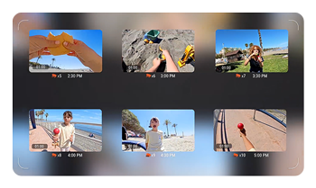 Insta360 Go 3S automatic interface