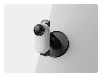 Insta360 Go 3S mounted