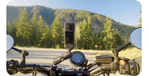 Insta360 X3 360 Camera Handlebar mounting