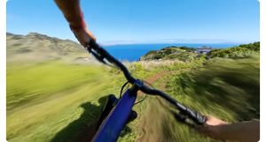 image of insta360 motion ND filter footage