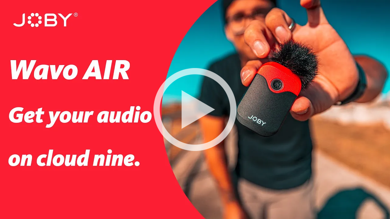 Joby Wavo AIR Wireless Lav Microphone Kit