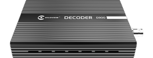 Kiloview D300 4K UHD NDI®| HX (2.0) Video Decoder