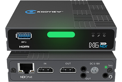 Kiloview N6 Bidirectional HDMI to NDI Encoder and Decoder