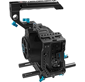 Kondor Blue Blackmagic Pocket Cinema 6K Pro Base Rig Cage and Top Handle