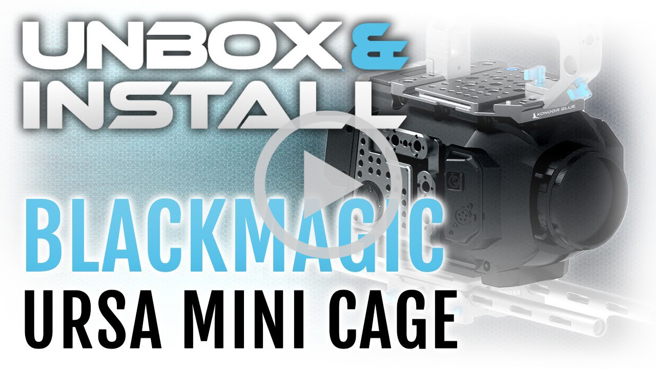 Kondor Blue Blackmagic URSA Mini Cage