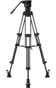 Libec LX5M Studio Video Tripod Kit with mid-level spreader
