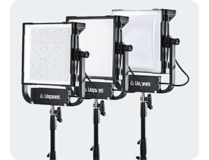 Litepanels Gemini 1x1 Hard RGBWW LED Light Panel Standard Yoke
