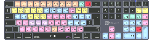 Logickeyboard Titan Wireless Avid Pro Tools
