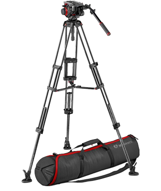 Manfrotto 509 Fluid Video Head & 545GB Alu Twin Leg Tripod