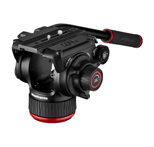 Manfrotto Fluid Video Head with 645 Fast Twin Leg Tripod