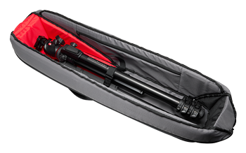 tripod inside the Manfrotto Pro Light Tripod Bag 80