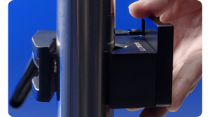 Nanlite Forza integrated quick release mounting
