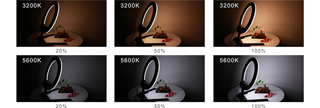 NanLite halo 14 Bi Colour Ring Light