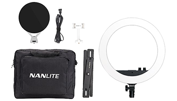 NanLite halo 14 Bi Colour Ring Light