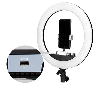 NanLite halo 14 Bi Colour Ring Light
