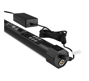 Nanlite PavoTube II 15XR connected to power supply