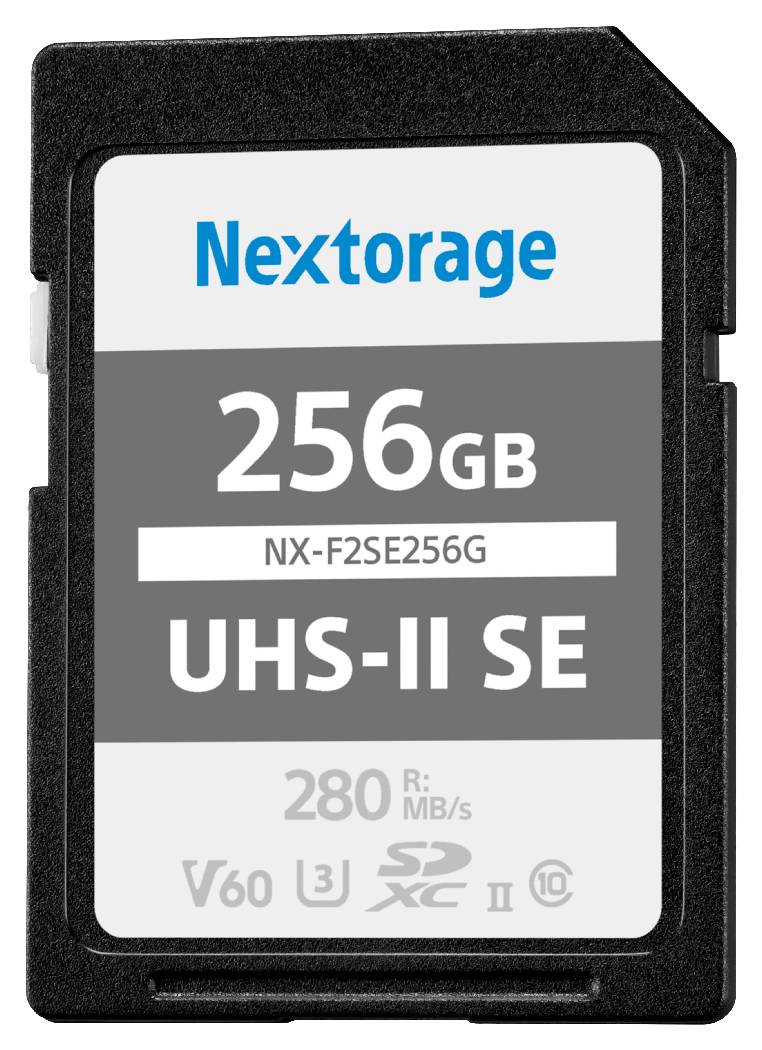 Nextorage V60 UHS-II SD Card SE Series (256GB)